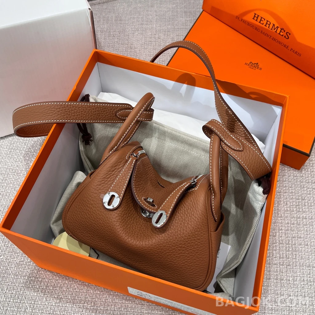 에르메스 Hermes 린디 미니 19 TC 카프스킨 상세 이미지