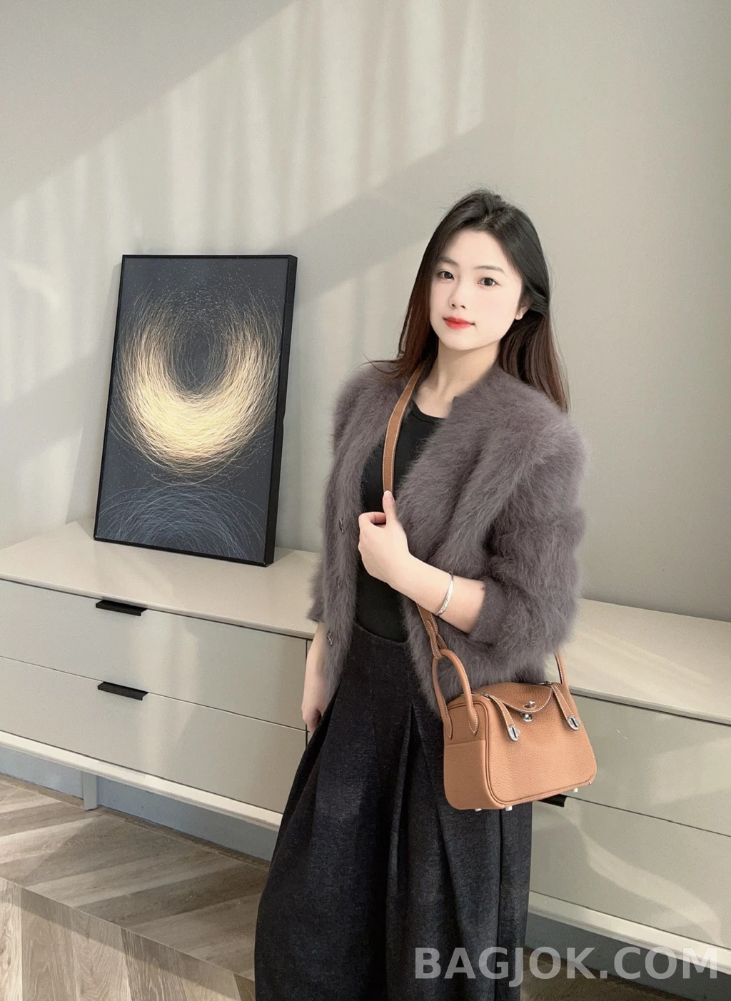 에르메스 Hermes 린디 미니 19 TC 카프스킨 상세 이미지