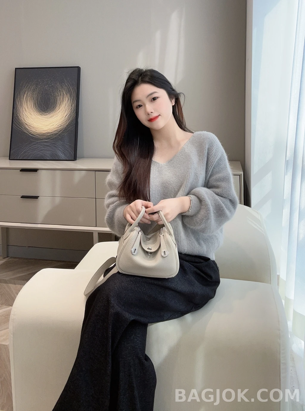 에르메스 Hermes 린디 미니 19 TC 카프스킨 상세 이미지