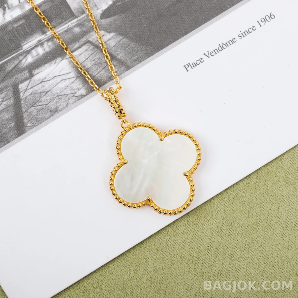 반클리프 아펠 Van Cleef & Arpels Vintage Alhambra 모티프 목걸이 상세 이미지