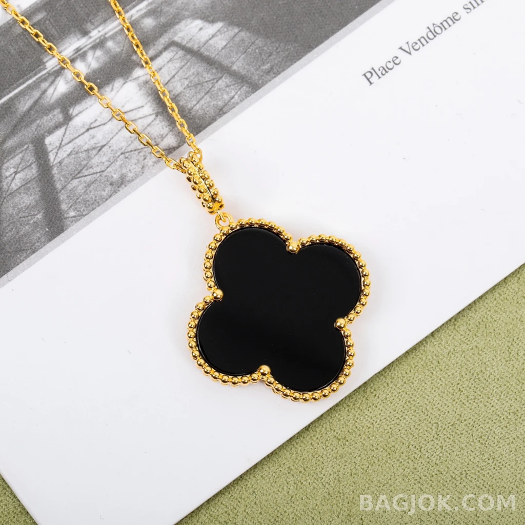 반클리프 아펠 Van Cleef & Arpels Vintage Alhambra 모티프 목걸이 상세 이미지