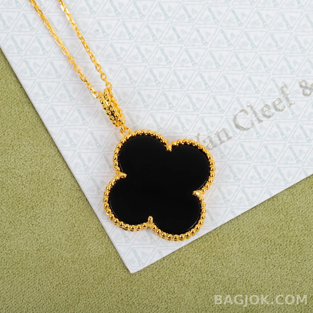 반클리프 아펠 Van Cleef & Arpels Vintage Alhambra 모티프 목걸이 상세 이미지