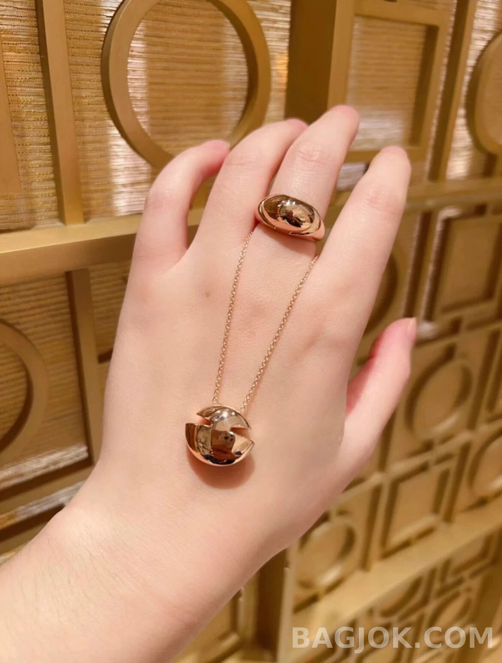 불가리 Bulgari Cabochon 목걸이 상세 이미지