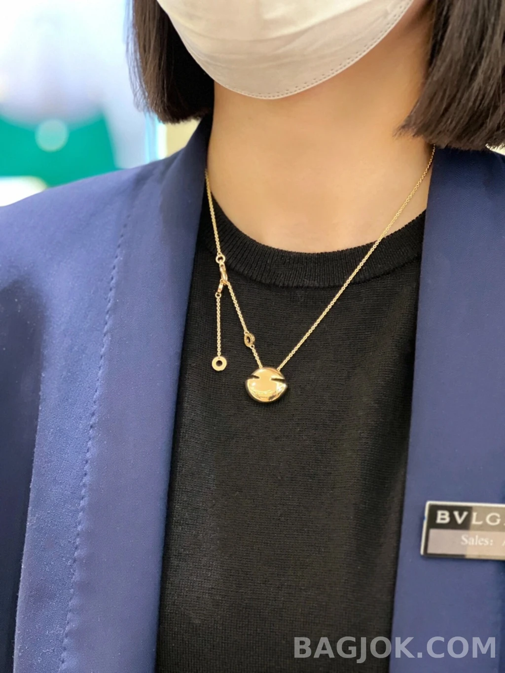 불가리 Bulgari Cabochon 목걸이 상세 이미지