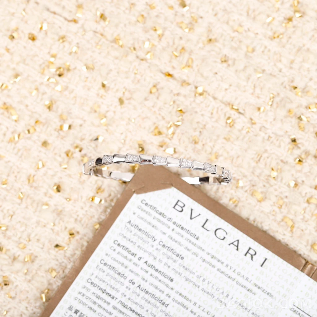 불가리 Serpenti Viper Diamond Pavé 브레이슬릿 상세 이미지