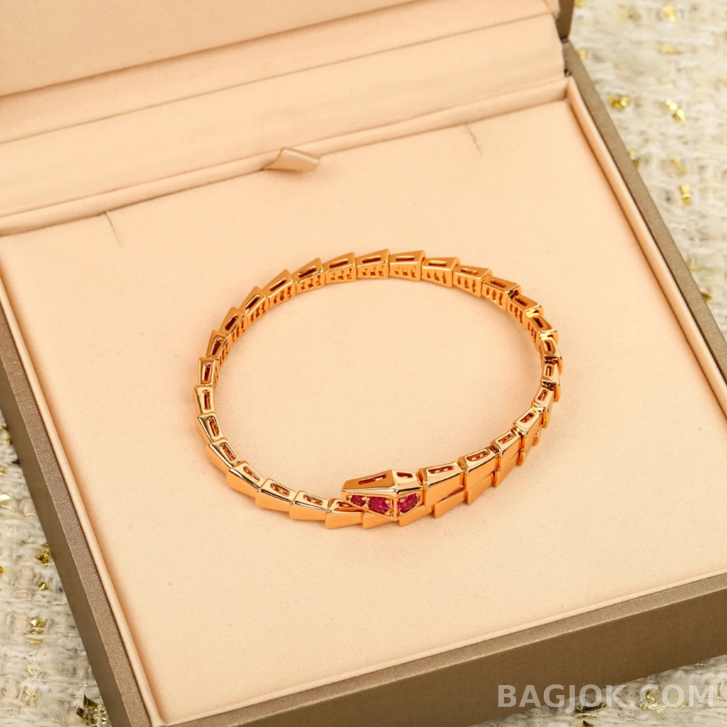 불가리 Bulgari Serpenti Viper 루비 브라이슬릿 상세 이미지