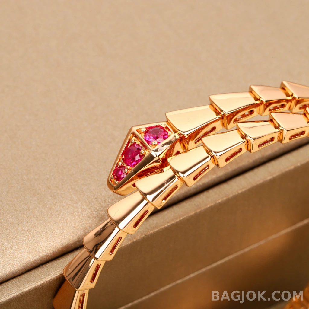 불가리 Bulgari Serpenti Viper 루비 브라이슬릿 상세 이미지