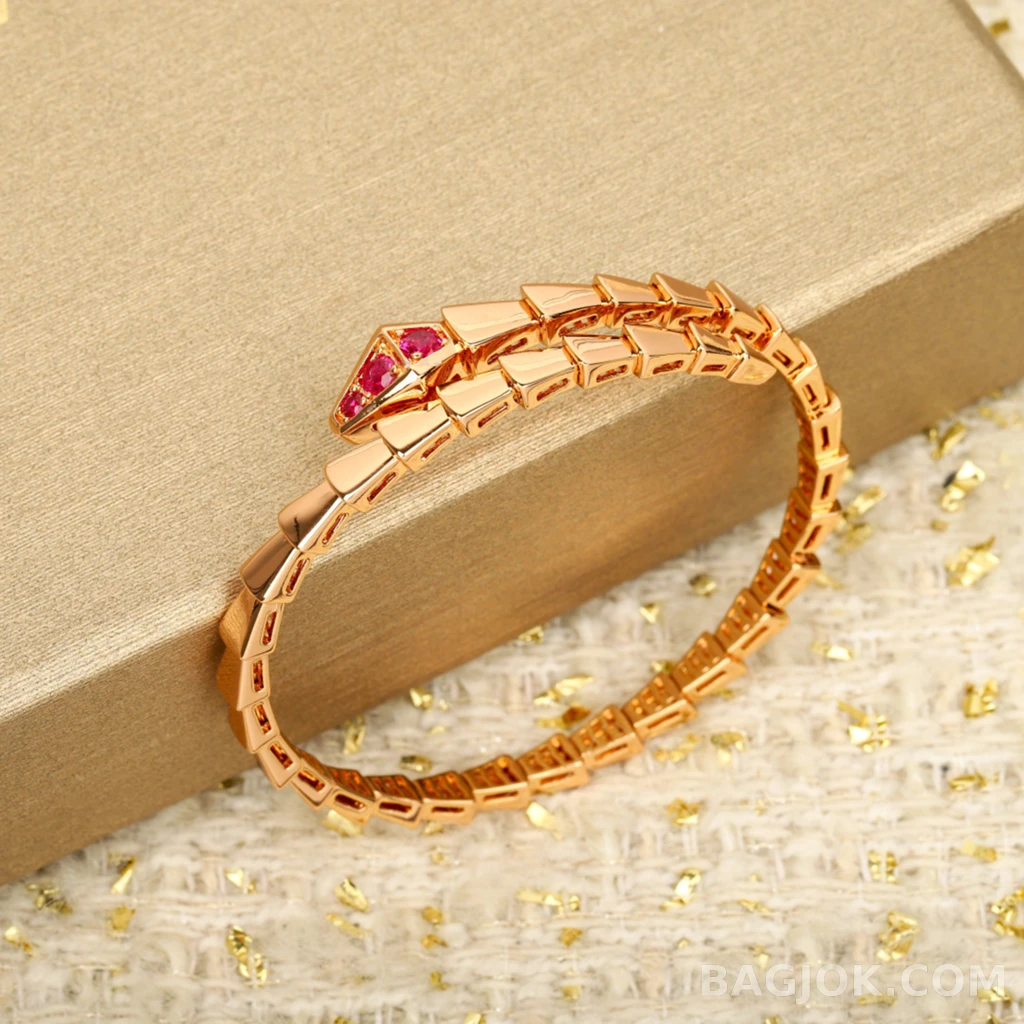 불가리 Bulgari Serpenti Viper 루비 브라이슬릿 상세 이미지