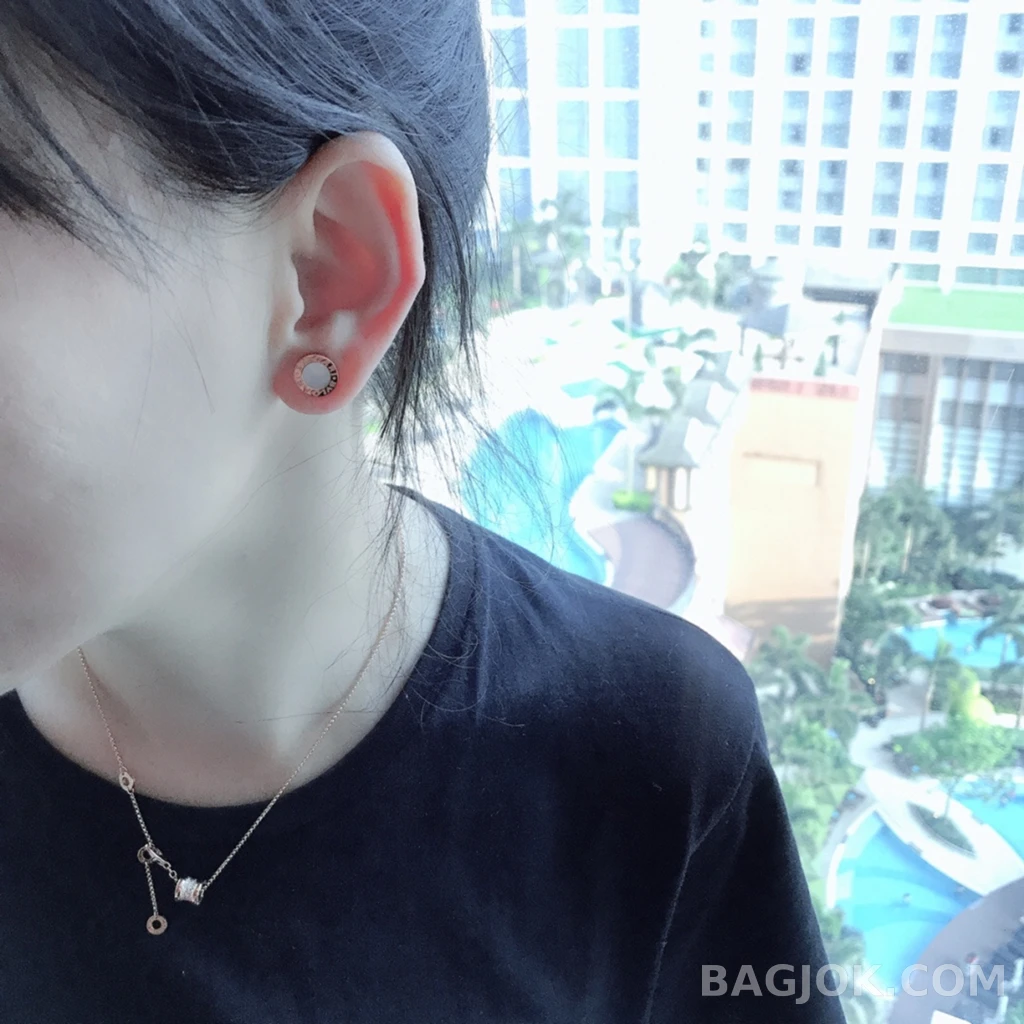 불가리 Bulgari BVLGARI 라운드 귀걸이 상세 이미지
