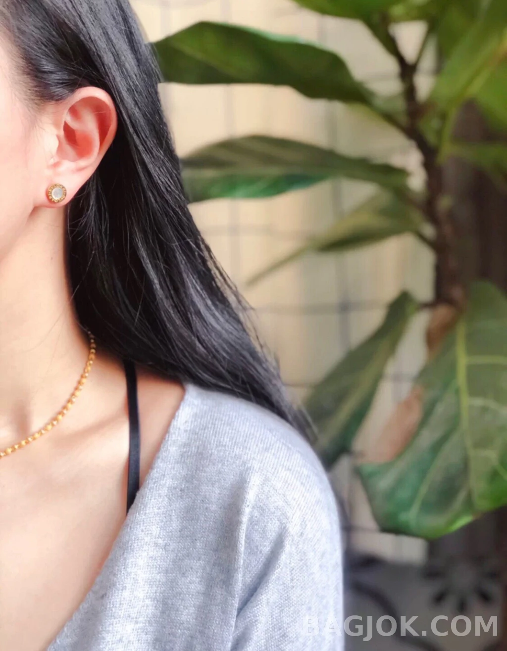 불가리 Bulgari BVLGARI 라운드 귀걸이 상세 이미지