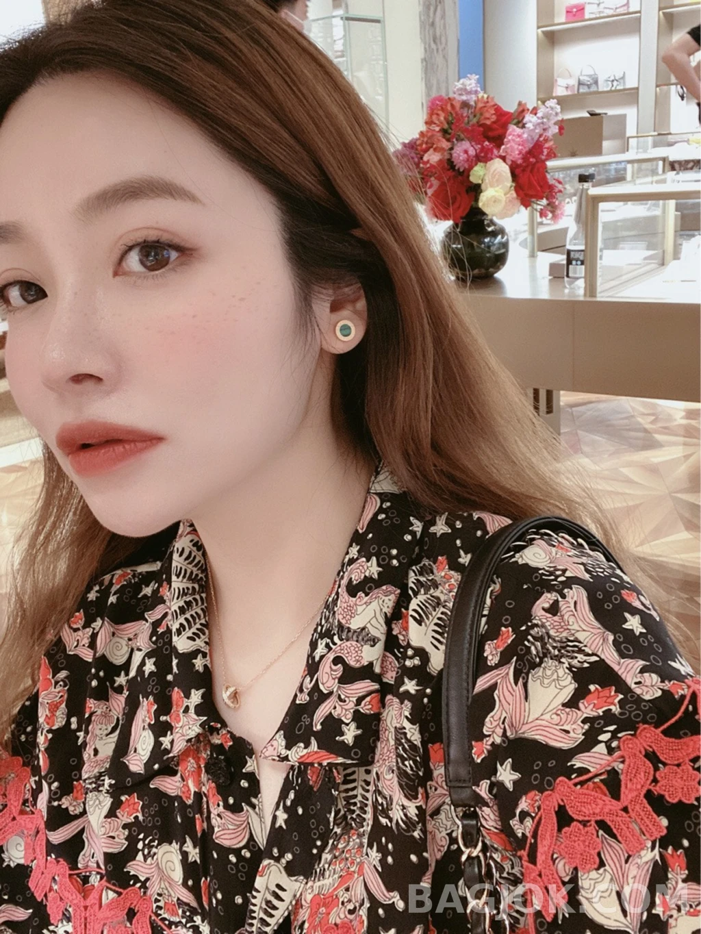 불가리 Bulgari BVLGARI 라운드 귀걸이 상세 이미지