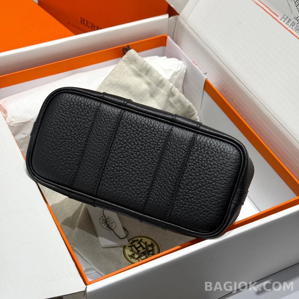 에르메스 Hermes 가든파티 미니 23 캔버스×네곤다 레더 상세 이미지