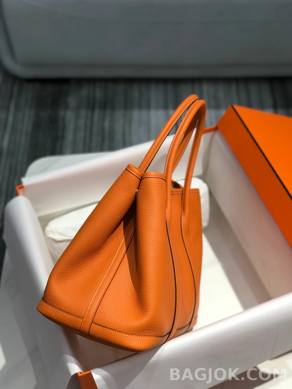 에르메스 Hermes 가든파티 36 네곤다 레더 상세 이미지
