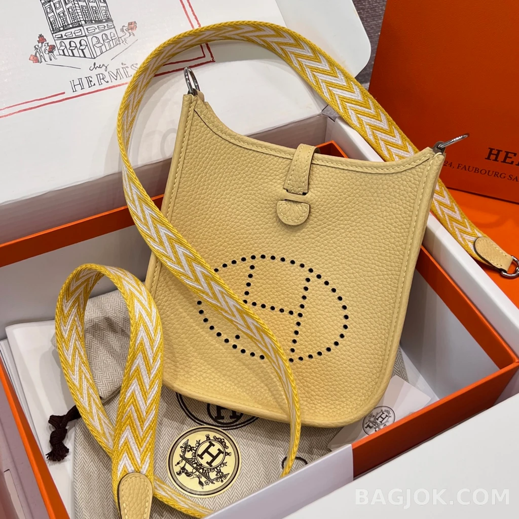 에르메스 Hermes 에블린 16 TC 카프스킨 상세 이미지