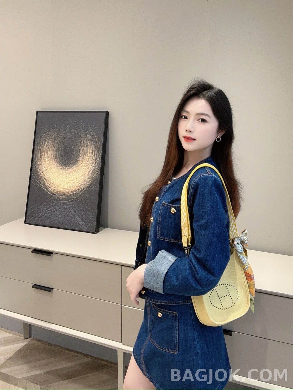 에르메스 Hermes 에블린 16 TC 카프스킨 상세 이미지