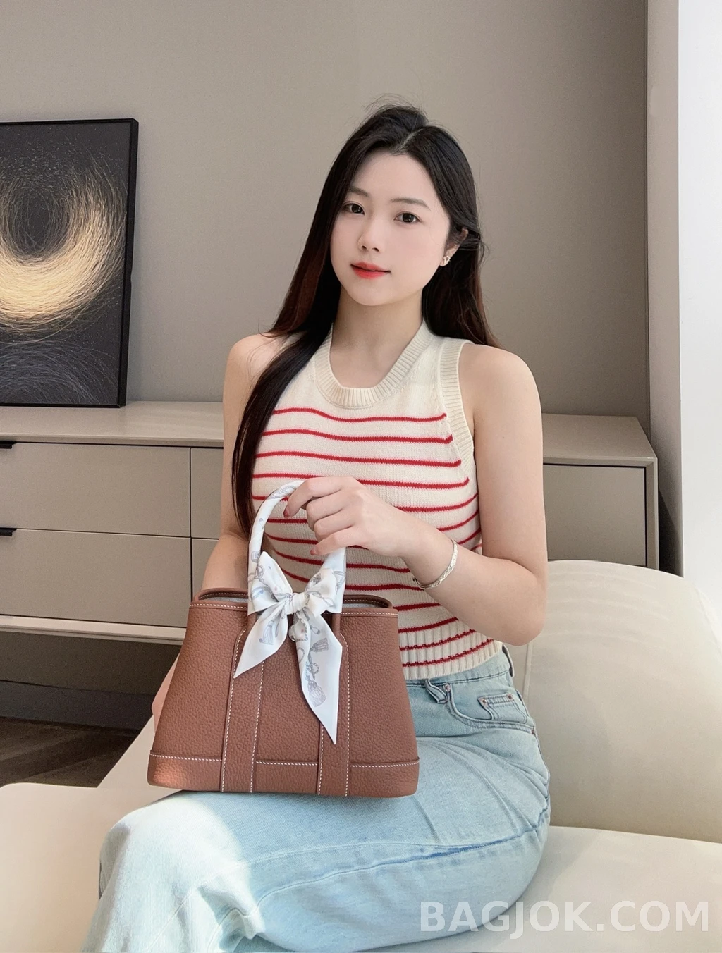 에르메스 Hermes 가든파티 미니 23 상세 이미지
