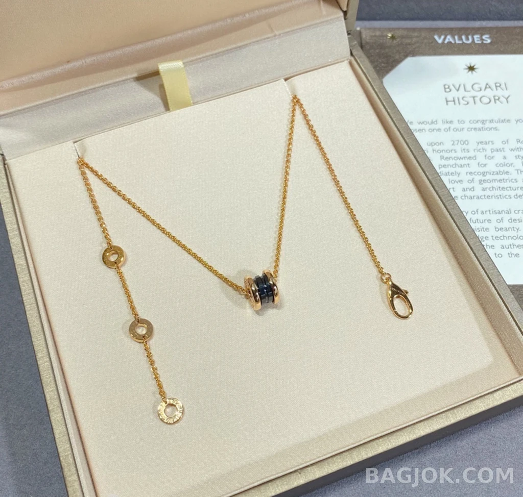불가리 Bulgari B.zero1 세라믹 미니 목걸이 상세 이미지