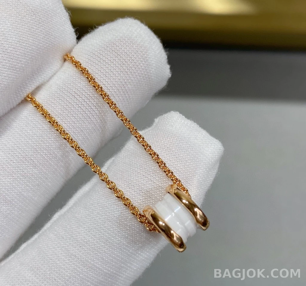 불가리 Bulgari B.zero1 세라믹 미니 목걸이 상세 이미지
