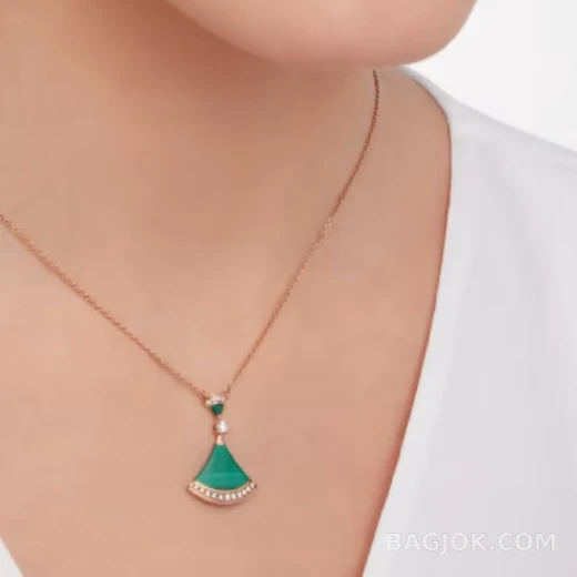 불가리 Bulgari Diva's Dream Half Pavé 목걸이 상세 이미지