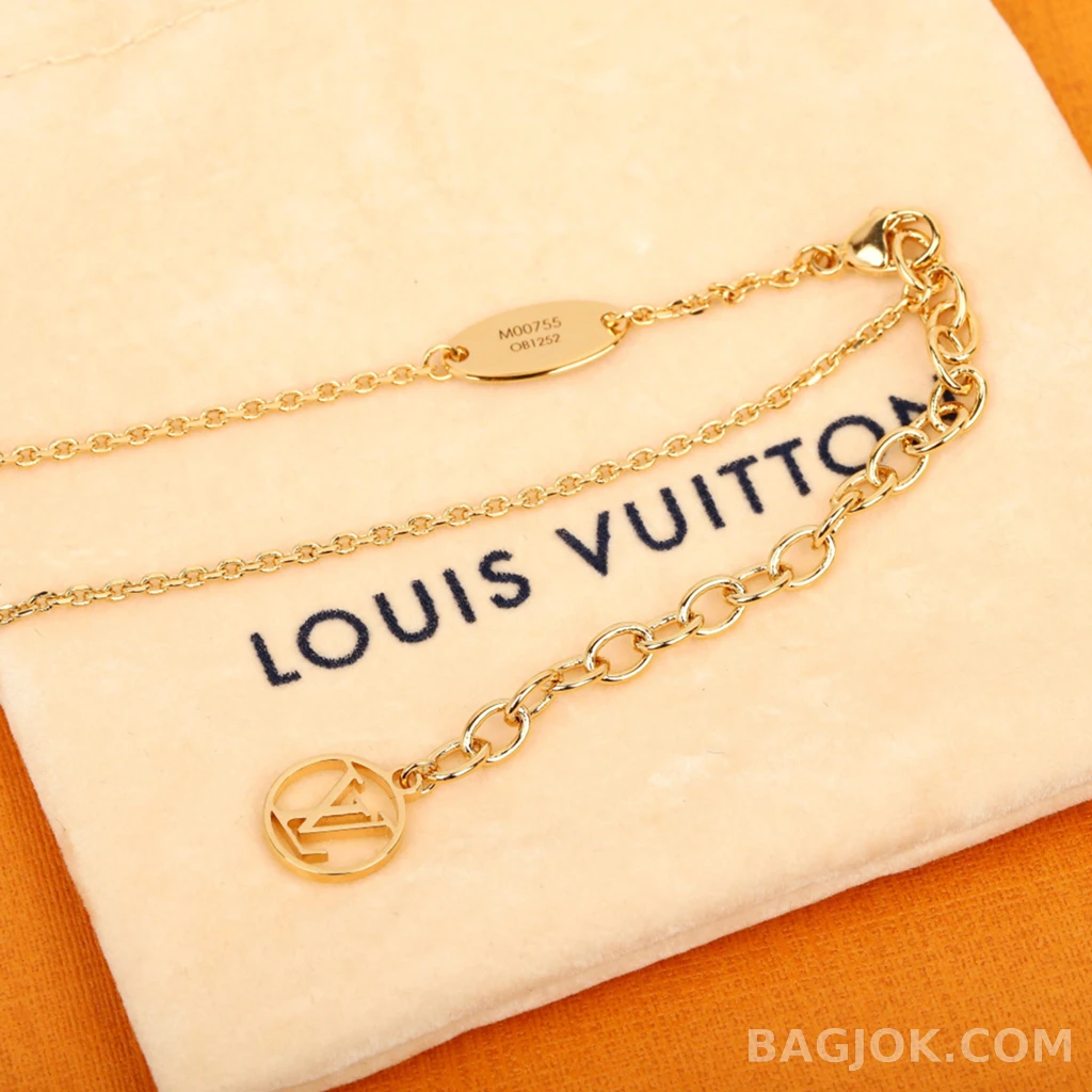 루이비통 Louis Vuitton 테니스 플라워 로고 목걸이 상세 이미지