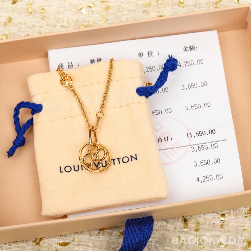 루이비통 Louis Vuitton Flowergram 서클 플라워 목걸이 상세 이미지