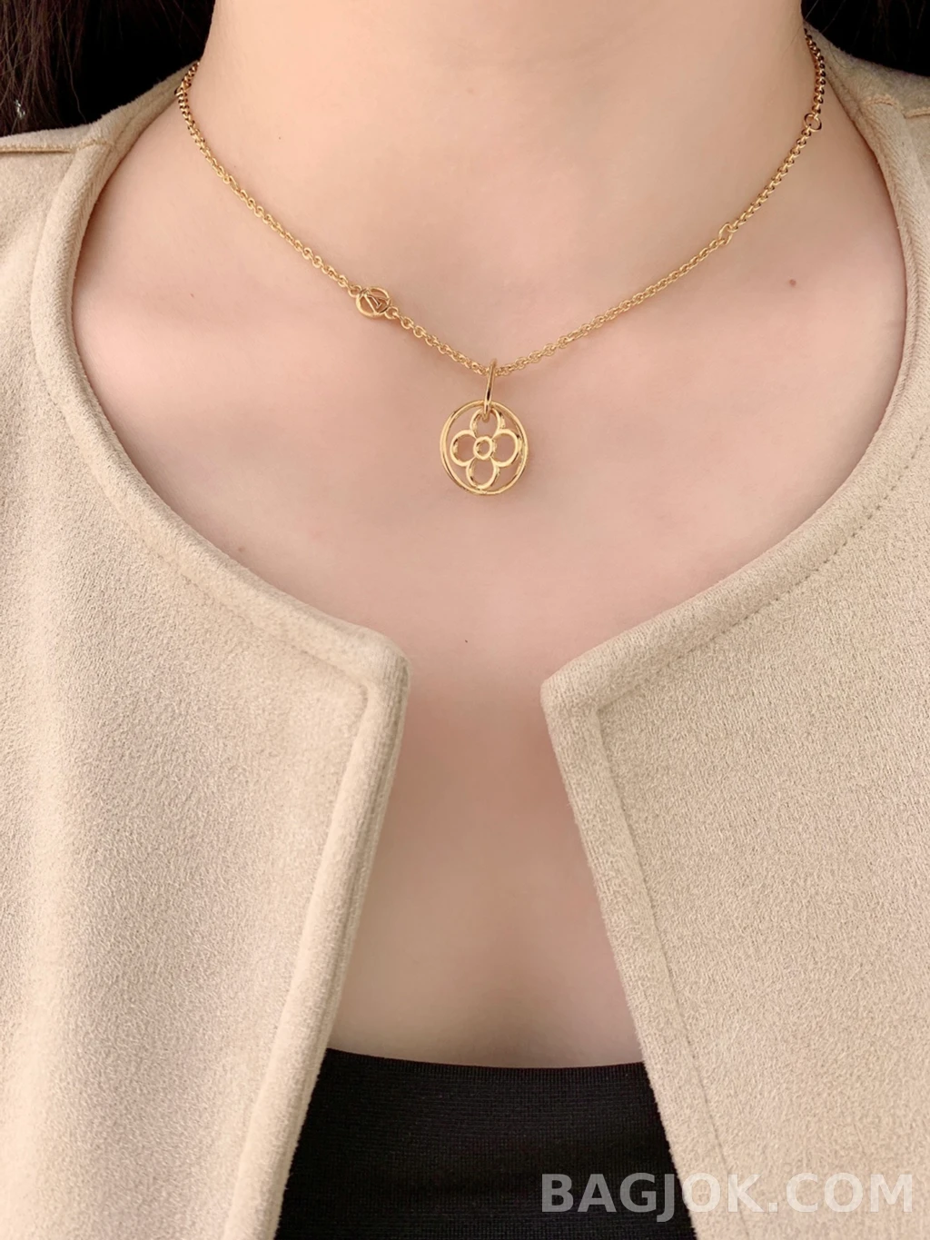 루이비통 Louis Vuitton Flowergram 서클 플라워 목걸이 상세 이미지