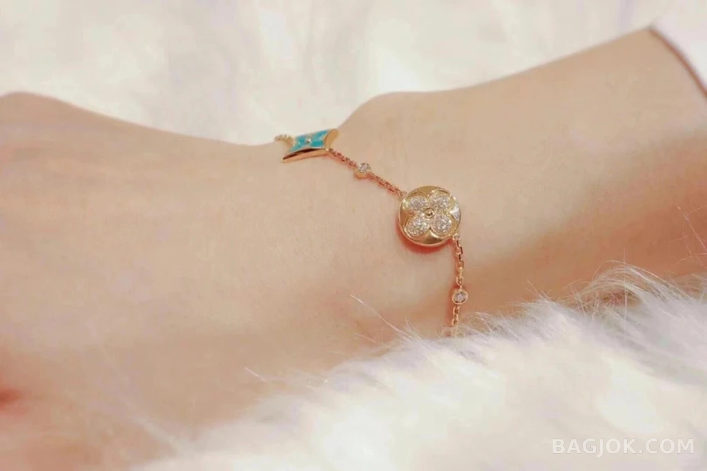 루이비통 Louis Vuitton Color Blossom BB 터콰이즈 팔찌 상세 이미지