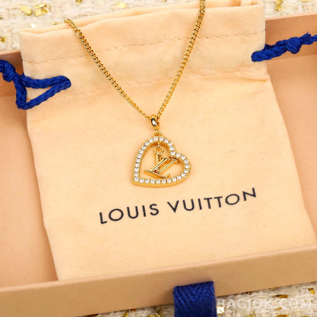 루이비통 Louis Vuitton 하트 로고 목걸이 상세 이미지