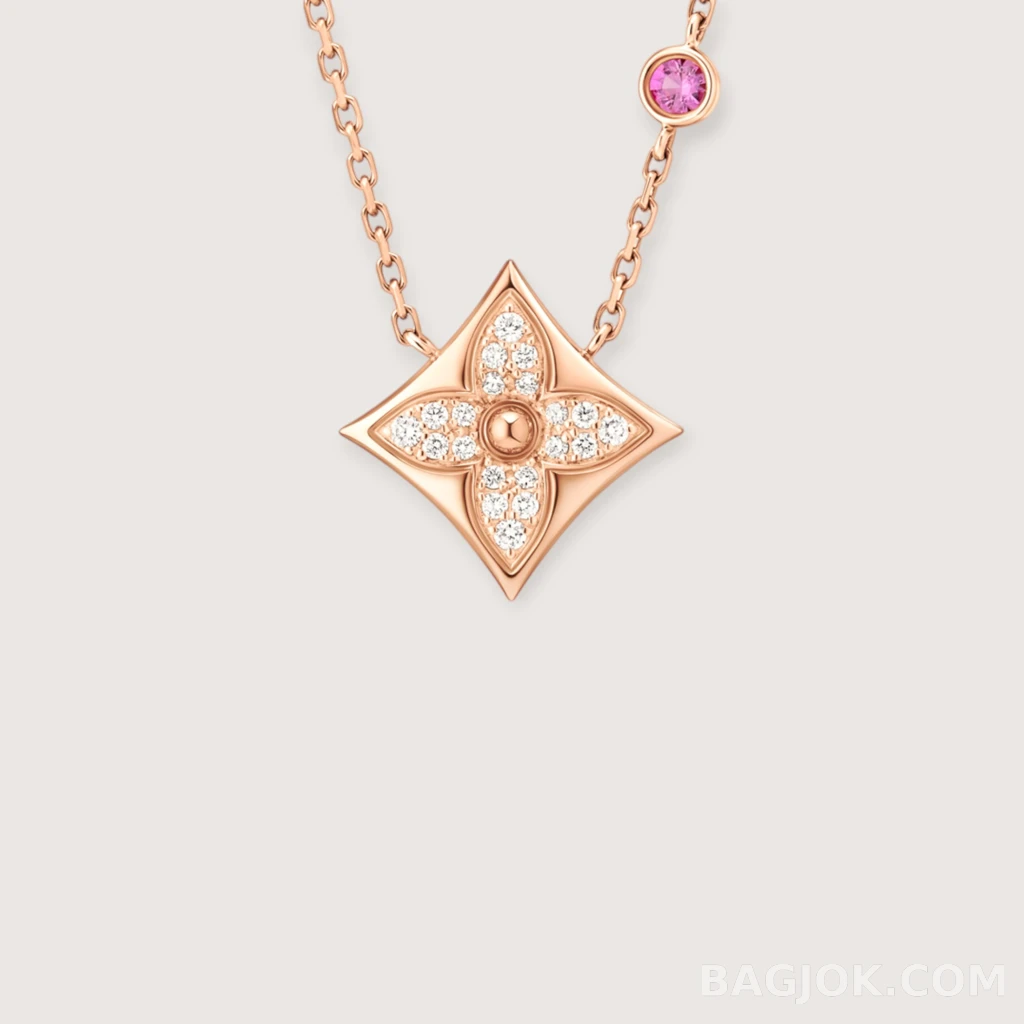 Louis Vuitton Color Blossom BB Star 핑크 사파이어 목걸이_대표이미지