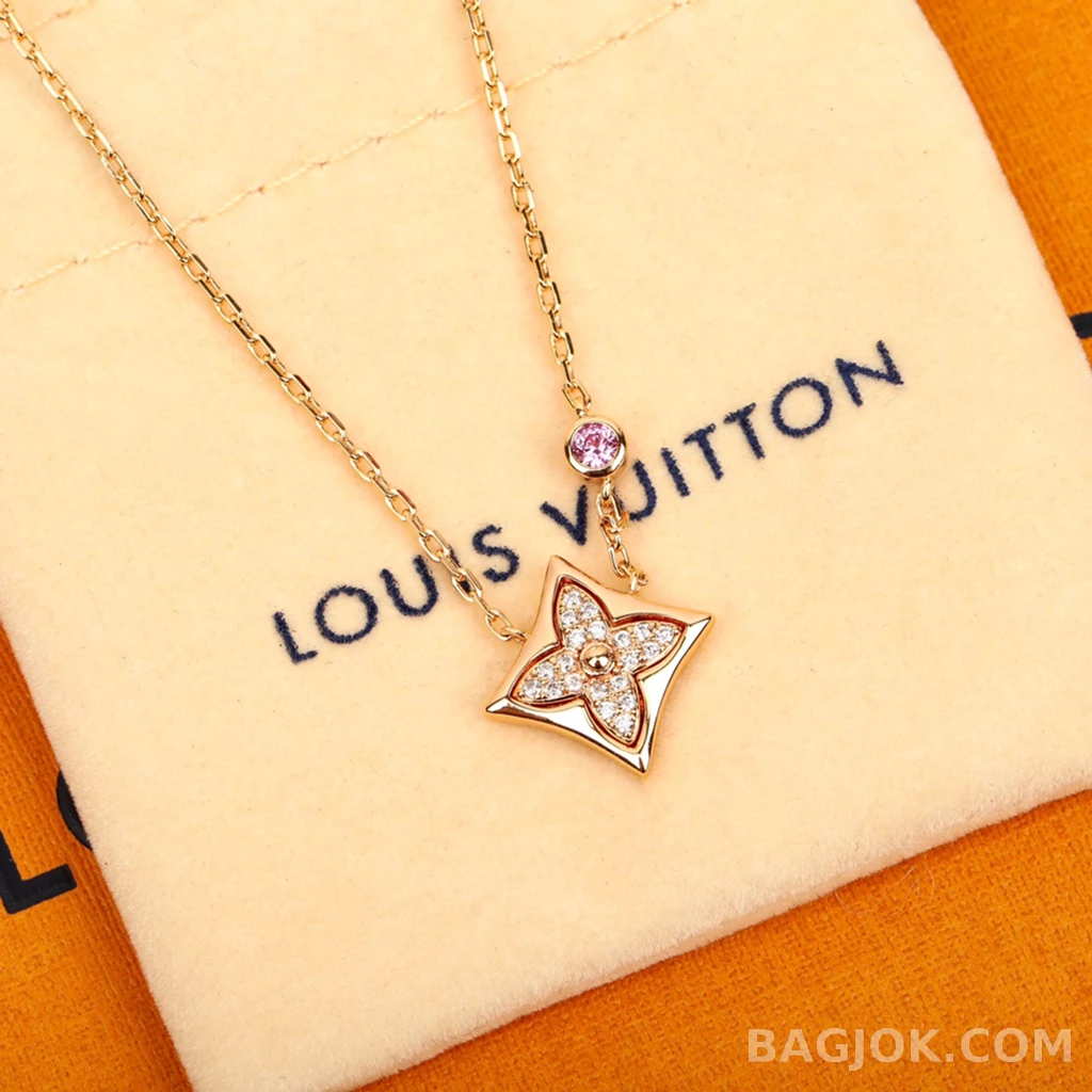 루이비통 Louis Vuitton Color Blossom BB Star 핑크 사파이어 목걸이 상세 이미지