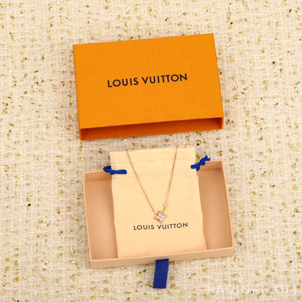 루이비통 Louis Vuitton Color Blossom BB Star 핑크 사파이어 목걸이 상세 이미지
