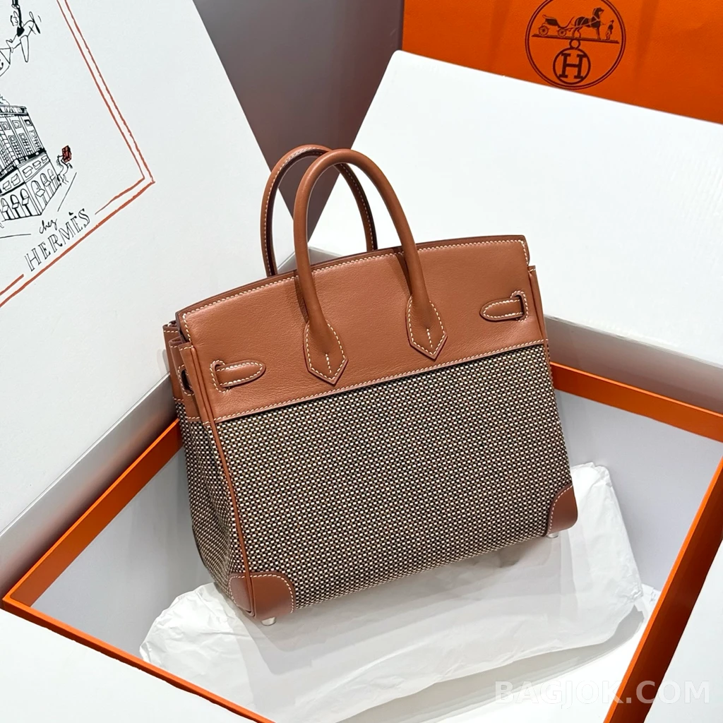 에르메스 Hermes 버킨 30 프렌치 빈티지 스위프트 상세 이미지