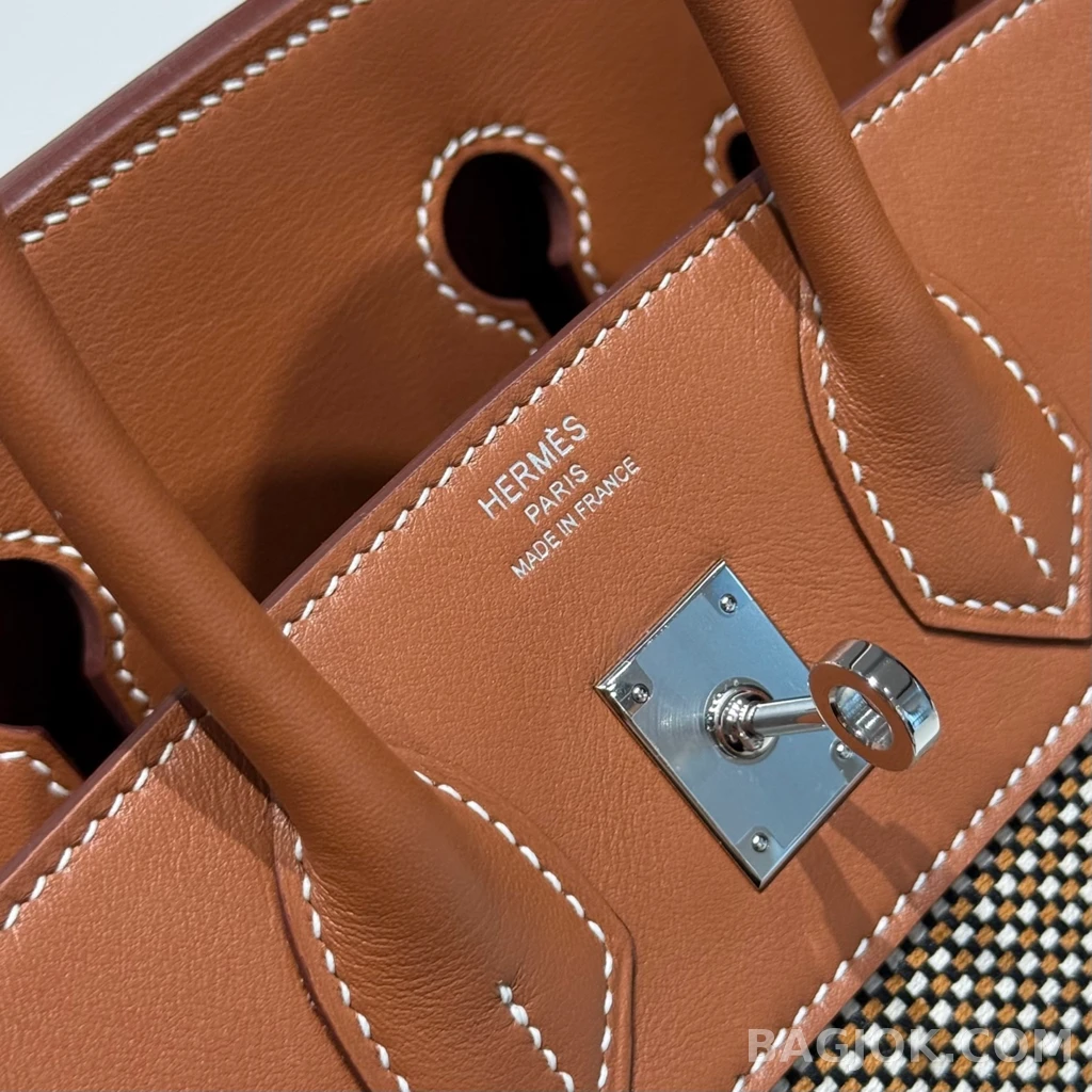 에르메스 Hermes 버킨 30 프렌치 빈티지 스위프트 상세 이미지