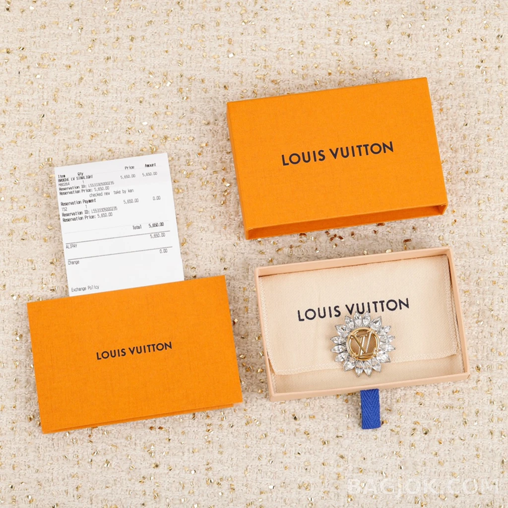 루이비통 Louis Vuitton LV 마퀴즈 스톤 브로치 상세 이미지
