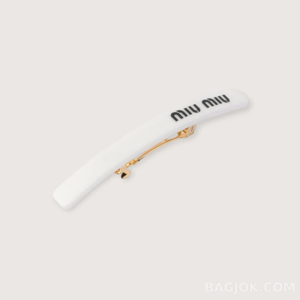 Miu Miu 심플 로고 헤어클립_대표이미지