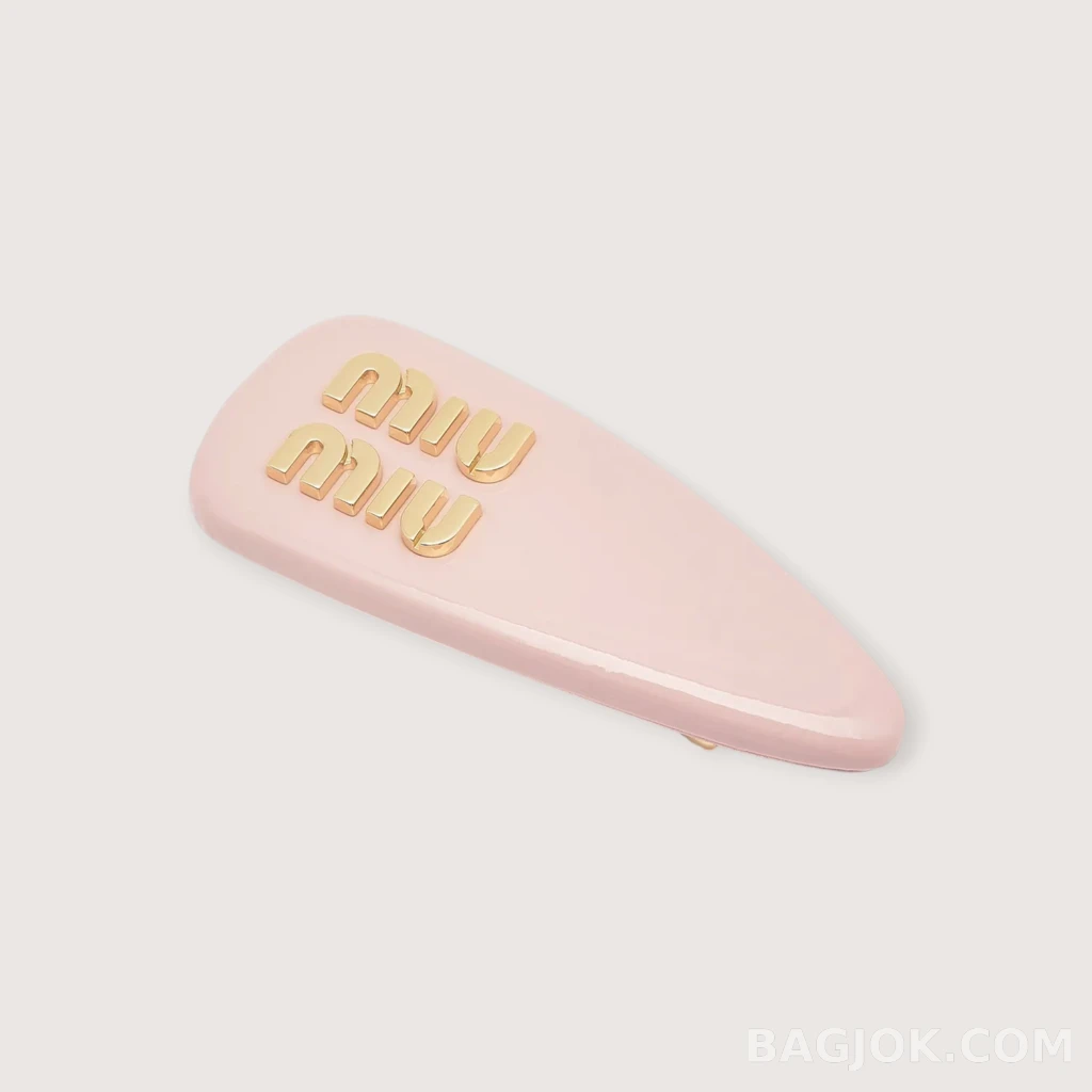 Miu Miu 파스텔 로고 헤어클립_대표이미지