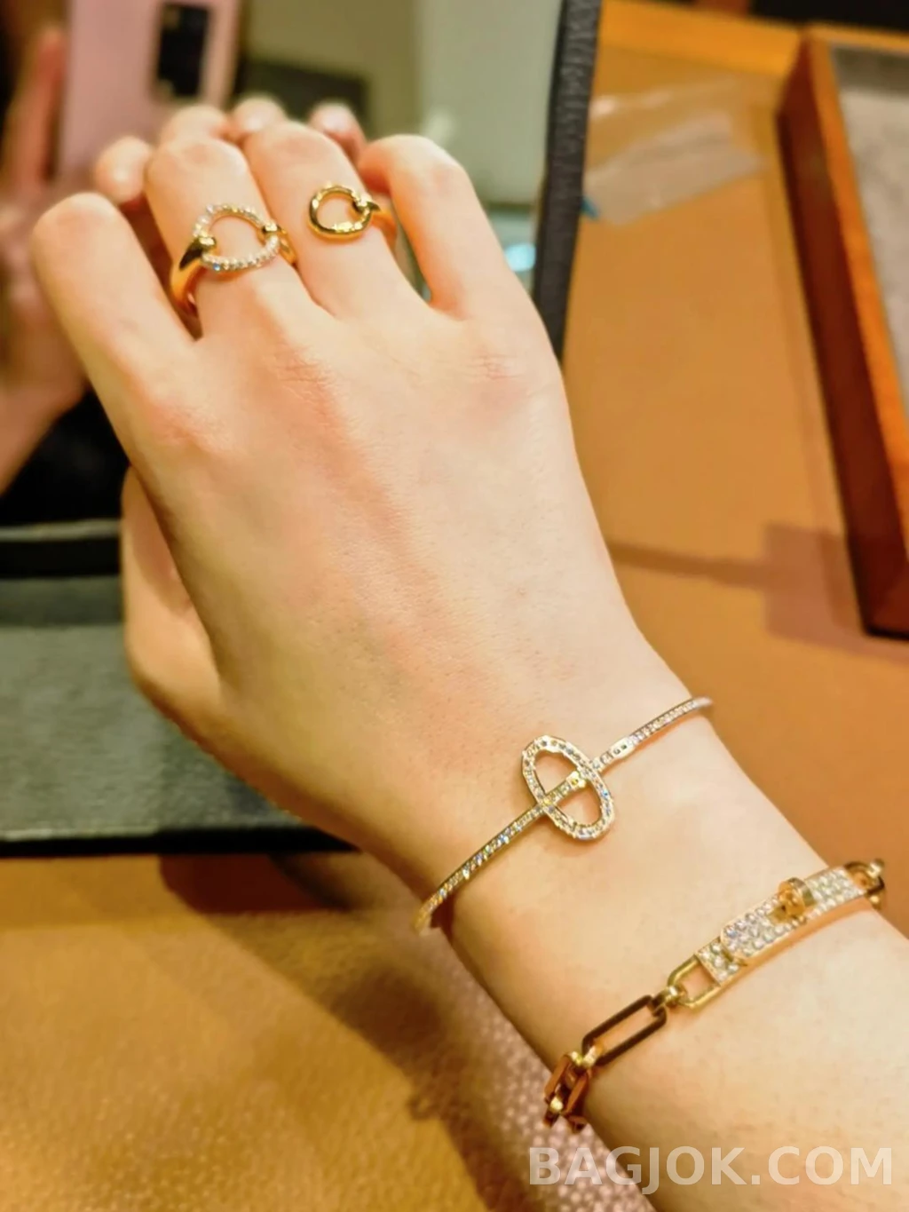 에르메스 Hermès Chaine d'Ancre Verso 뱅글 상세 이미지