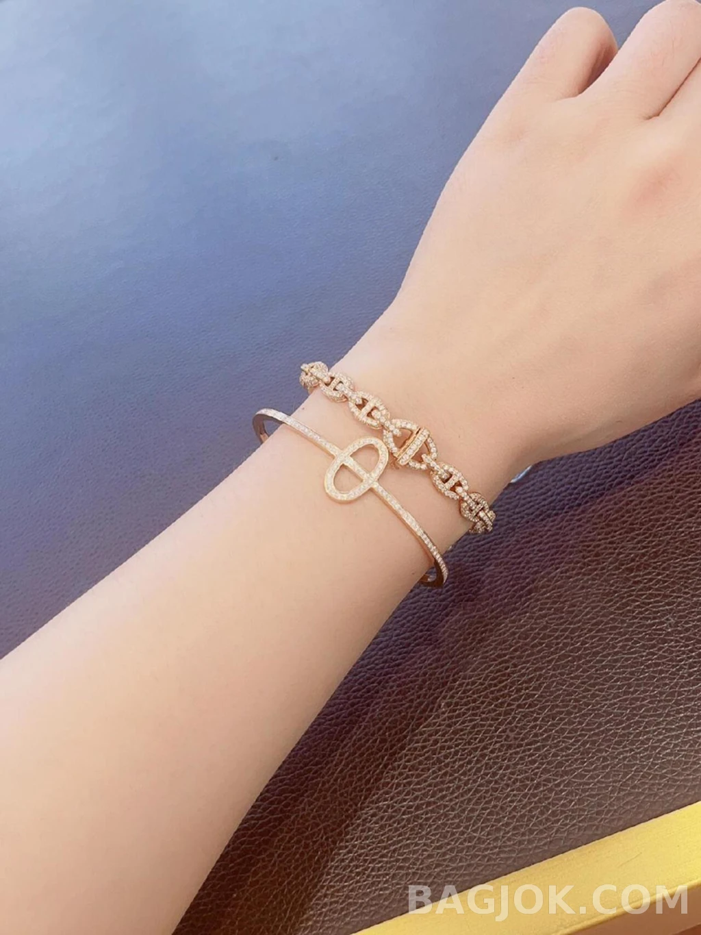 에르메스 Hermès Chaine d'Ancre Verso 뱅글 상세 이미지