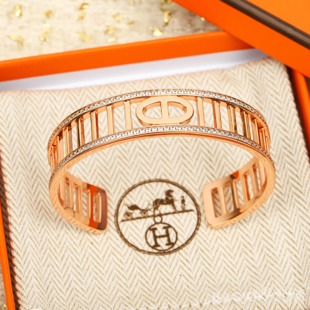 에르메스 Hermès Chaine d'Ancre 와이드 뱅글 상세 이미지