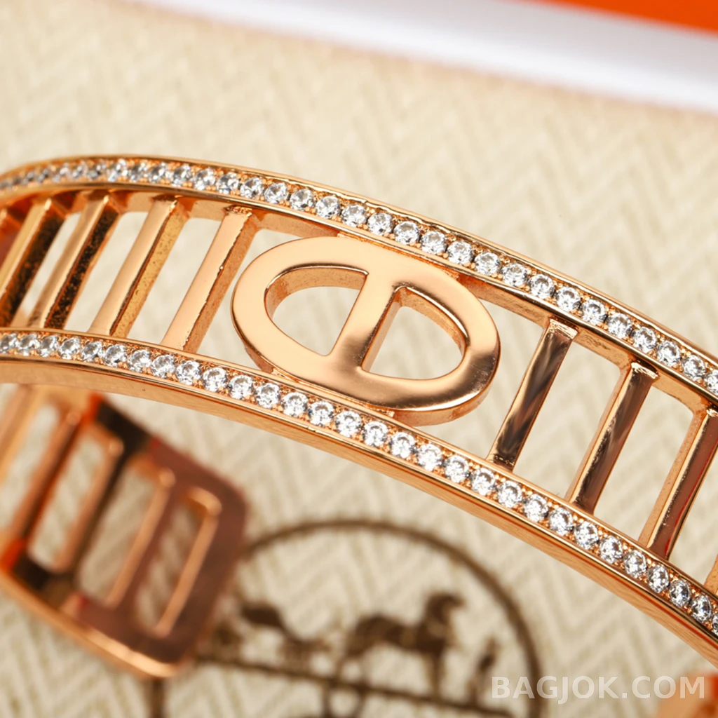 에르메스 Hermès Chaine d'Ancre 와이드 뱅글 상세 이미지