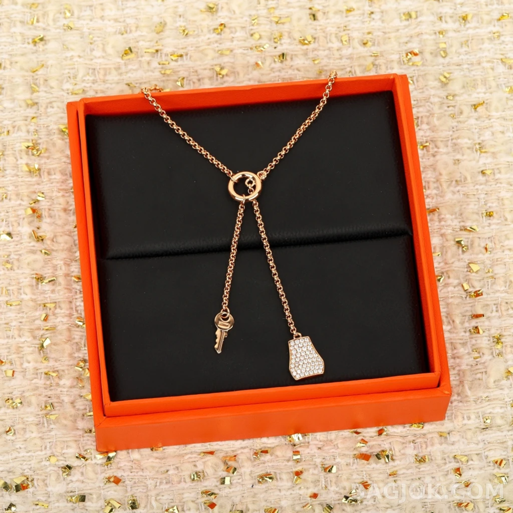 에르메스 Hermès Kelly Clochette 목걸이 상세 이미지