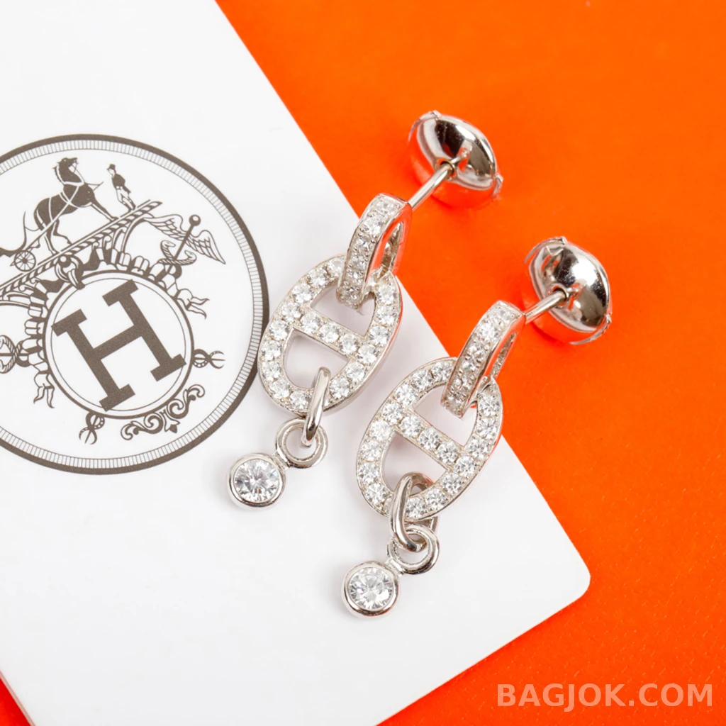 에르메스 Hermès Chaine d'Ancre 드롭 귀걸이 상세 이미지