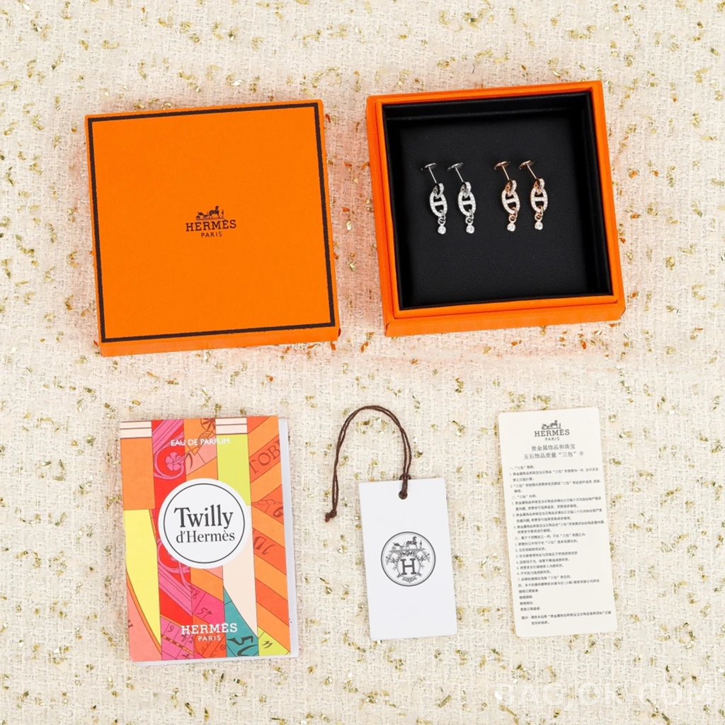 에르메스 Hermès Chaine d'Ancre 드롭 귀걸이 상세 이미지