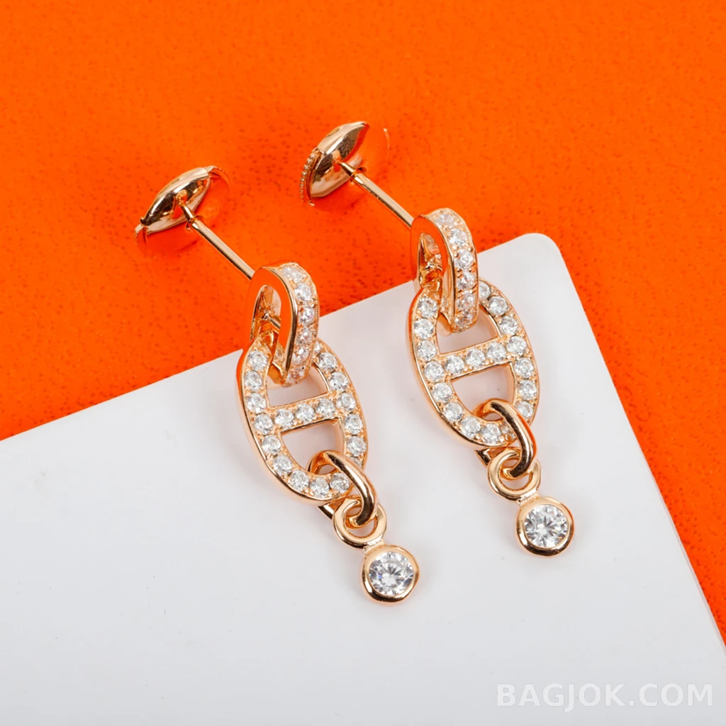 에르메스 Hermès Chaine d'Ancre 드롭 귀걸이 상세 이미지