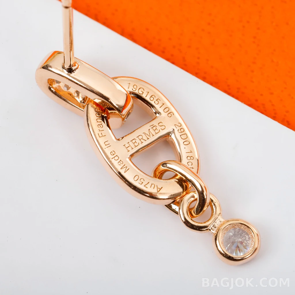 에르메스 Hermès Chaine d'Ancre 드롭 귀걸이 상세 이미지
