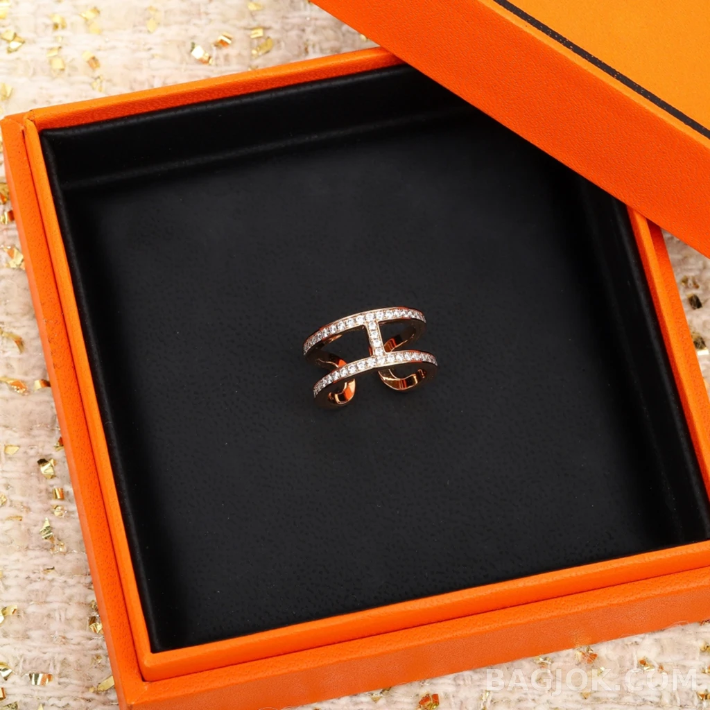 에르메스 Hermès H 풀스톤 반지 상세 이미지