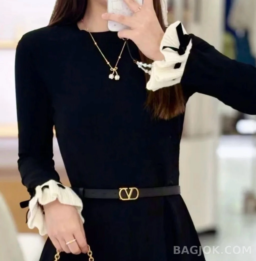 발렌티노 Valentino 체리 풀스톤 목걸이 상세 이미지