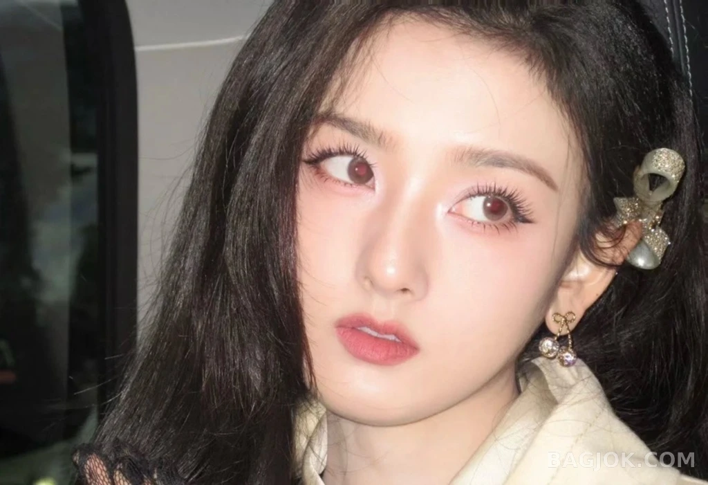 발렌티노 Valentino 체리 풀스톤 귀걸이 상세 이미지
