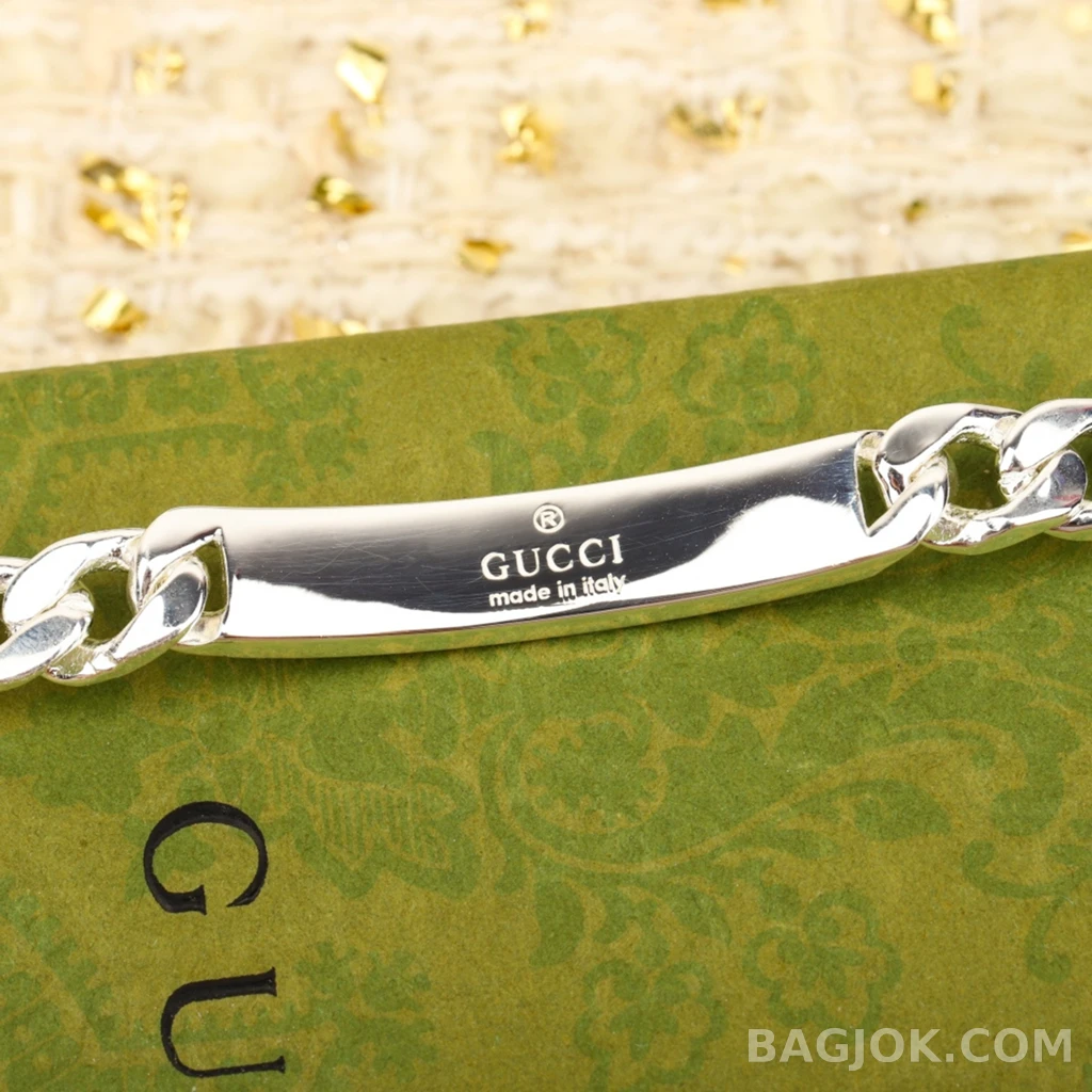 구찌 Gucci 더블G 플레이트 팔찌 상세 이미지