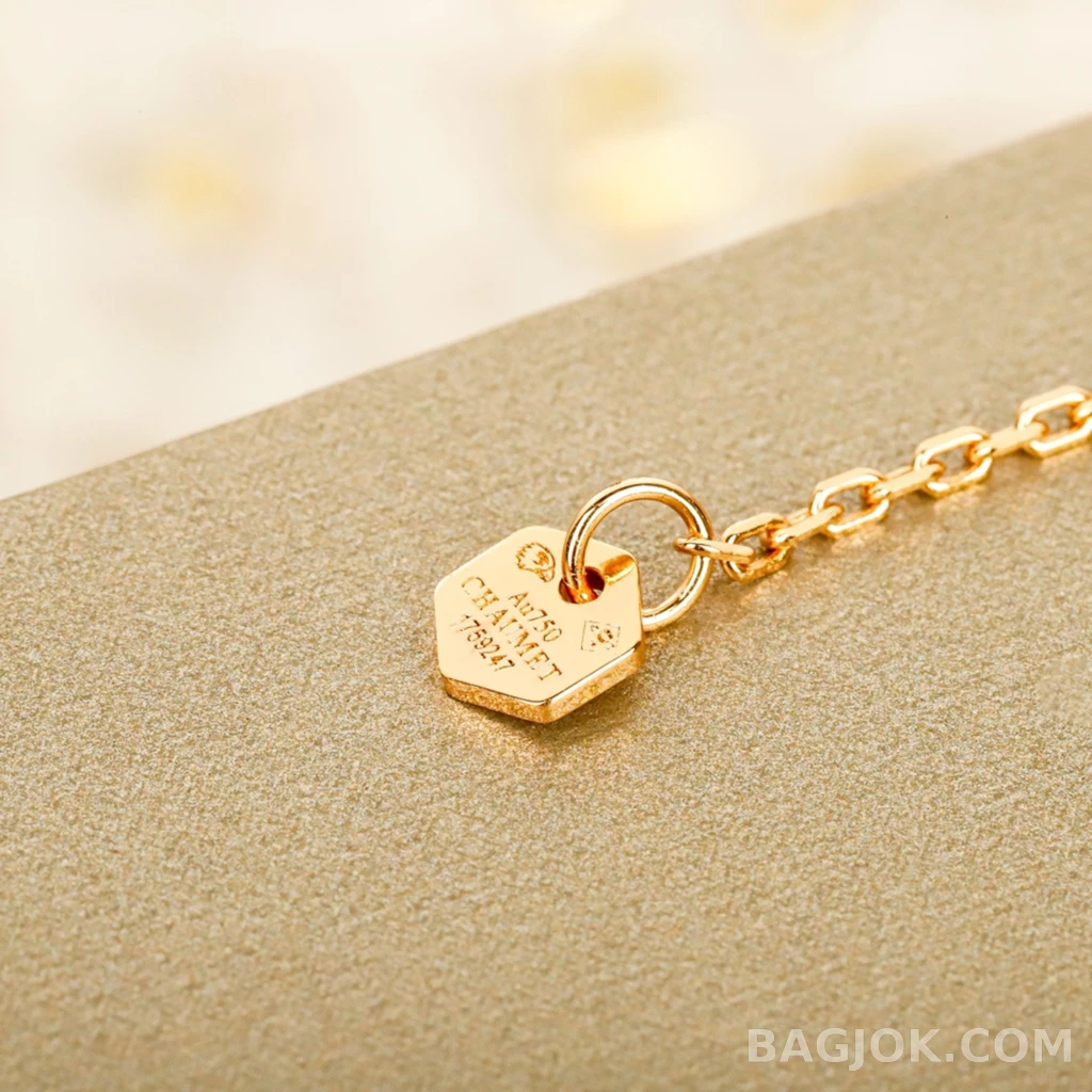 쇼메 Chaumet Bee My Love 헥사곤 오픈 목걸이 상세 이미지
